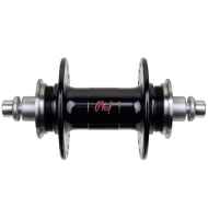 *PHILWOOD* high flange track hub rear (black/double cog)