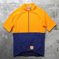 *RINGTAIL* 3s merino wool jersey (orange/navy)