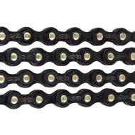 *IZUMI* jet black bicycle chain (black)