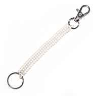 *SUPER COIL* clip on key coil (clear)