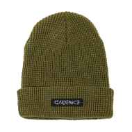 *CADENCE* parts waffle beanie (olive)