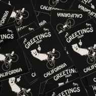 *TEAM DREAM* greetings from california sticker