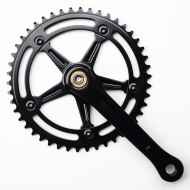 BLUE LUG* RMC track crank set (all silver) - BLUE LUG ONLINE