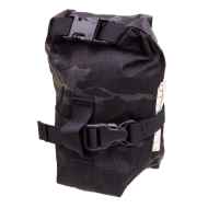 OUTER SHELL ADVENTURE* rolltop saddlebag (olive drab) - BLUE