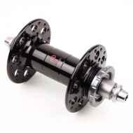 PHILWOOD* Pro high flange track hub rear (silver) - BLUE LUG