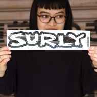 *SURLY* logo sticker (M)