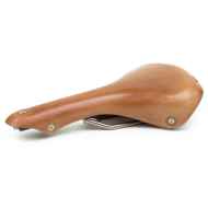 BERTHOUD* galibier leather saddle (brown) - BLUE LUG ONLINE