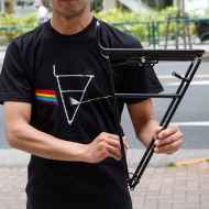 *PASS AND STOW* pass and stow t-shrit (black)