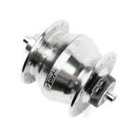SHUTTER PRECISION* SV-8-FC dynamo hub for Brompton (black
