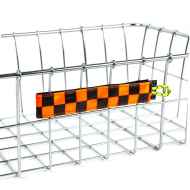 *BLUE LUG* sandwich reflector (orange/black)