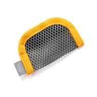 *BLUE LUG×YOUNG* taco coin case (gray/yellow)