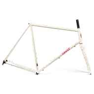 *CRUST BIKES* disc malocchio frame (white speckle)