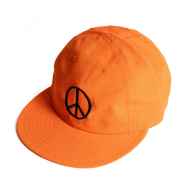 *PEACE SPORTS* peace world cap (orange/mark)