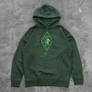 *CALLING IN SICK* reuben jester hoodie (green)
