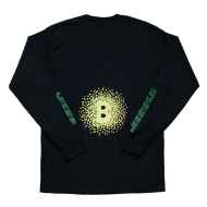 *BLUE LUG* noise long sleeve t-shirt (black)