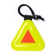 *BLUE LUG* triangle reflector (yellow)