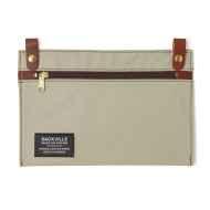 *RIVENDELL* sackville kangaroo pouch (pearl grey)