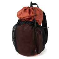*FAIRWEATHER* packable pack (rip chili)