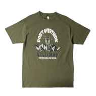 *BLUE LUG* no manual t-shirt (military green)