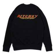 *RITCHEY* emblem crewneck sweat (black)