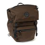 *FAIRWEATHER* flaptop pannier (brown)