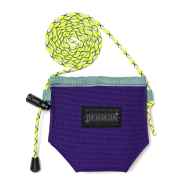 *BLUE LUG* can cooler pouch (purple/pale green)