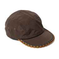 *CAMP AND GO SLOW×BLUE LUG* duckbill cap (brown trout)