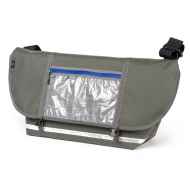 *BLUE LUG* the messenger bag (custom/asphalt gray/reflector)