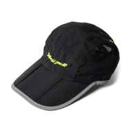 *BLUE LUG* low tech folding cap (black)