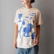 *BLUE LUG* sai collected flora t-shirt (natural)