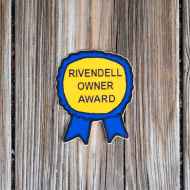 *CALLING IN SICK* rivendell owner award sticker