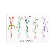 *GHOOOST* transfer sticker (flowerz)