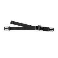 *BLUE LUG* whistle strap (black/gray)