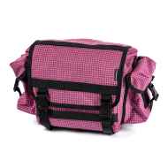 *FAIRWEATHER* handlebar bag ADV (ultra grid/berry)