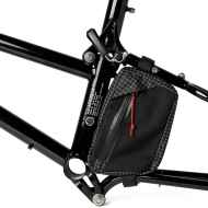 *FAIRWEATHER* seat stay bag for bike friday (cordura/black/black)