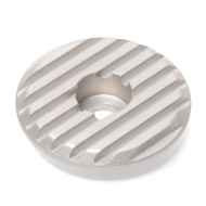 *SHOVEL RESEARCH* tc-1 aluminum top cap (silver)