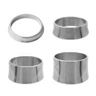 *PARAGON MACHINE WORKS* headset bottom spacer (silver)