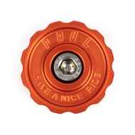 *PAUL* klamper stem top cap (orange)