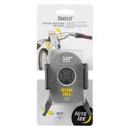 *NITE IZE* squeeze rotating smartphone bar mount (skelton)