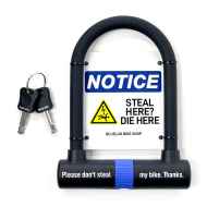 *BLUE LUG* steel u-lock