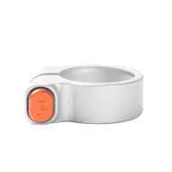 *PAUL* noqr seatpost collar (silver/orange)