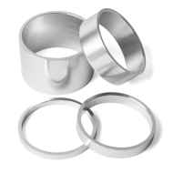 *NITTO* thin aluminium spacer 1-1/8" (silver)