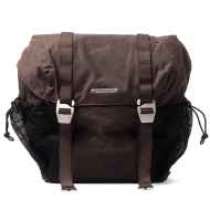 *BROOKS* haul pannier (seal brown)