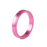 *CRUST BIKES* 1inch 24 palms headset spacer (pink)
