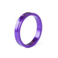 *CRUST BIKES* 1inch 24 palms headset spacer (purple)