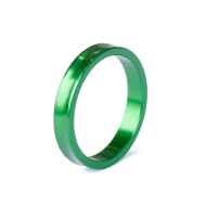 *CRUST BIKES* 1inch 24 palms headset spacer (green)