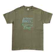 新品未使用　Tシャツ　Mサイズ　ブルーラグ　blue lug BLUE LUG* KAGOSHIMA shop t-shirt (forest green) - BLUE LUG