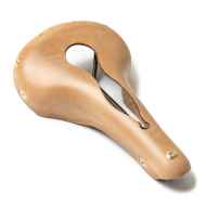 gilles berthoud aravis レザーサドル BERTHOUD* aravis leather saddle (brown) - BLUE LUG ONLINE STORE