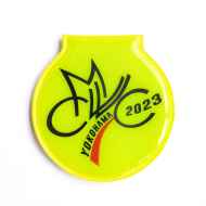 *BLUE LUG* reflector clip CMWC2023 limited (yellow)