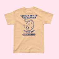 *BLUE LUG* YOYOGI PARK shop t-shirt (sand)